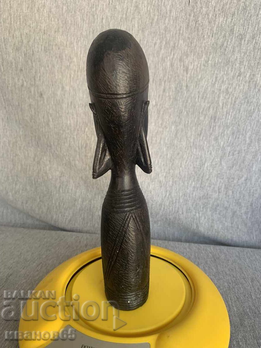 Ξύλινο αγαλματίδιο Κεφάλι - 5