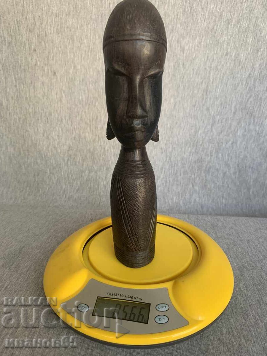 Ξύλινο αγαλματίδιο Κεφάλι