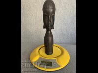 Statuetă din lemn Cap