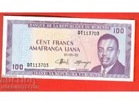 BURUNDI Burundi 100 Franci emisiune 1993 NOUĂ UNC