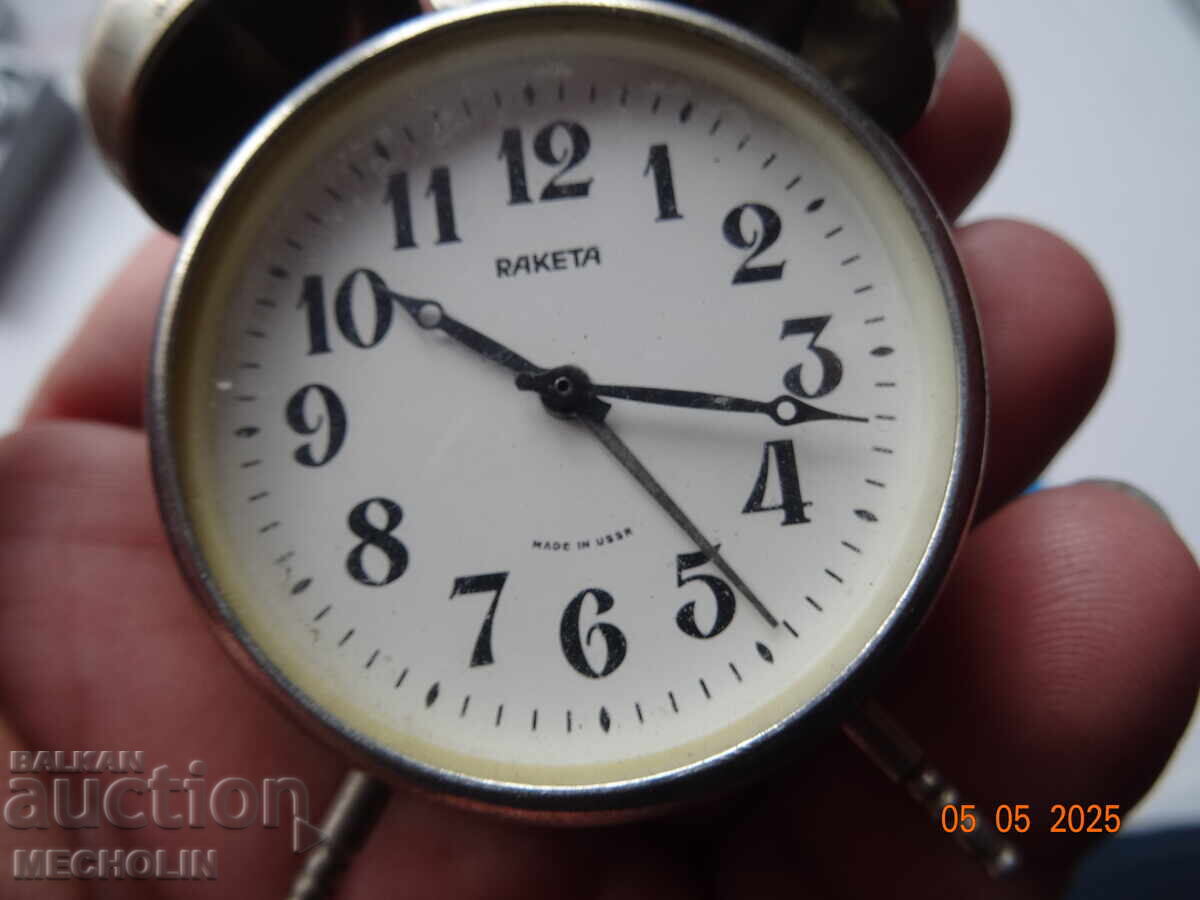 КОЛЕКЦИОНЕРСКИ НАСТОЛЕН МИНИ БУДИЛНИК РАКЕТА РУСКИ - 7 КОЛЕКЦИОНЕРСКИ НАСТОЛЕН МИНИ БУДИЛНИК РАКЕТА РУСКИ - 7