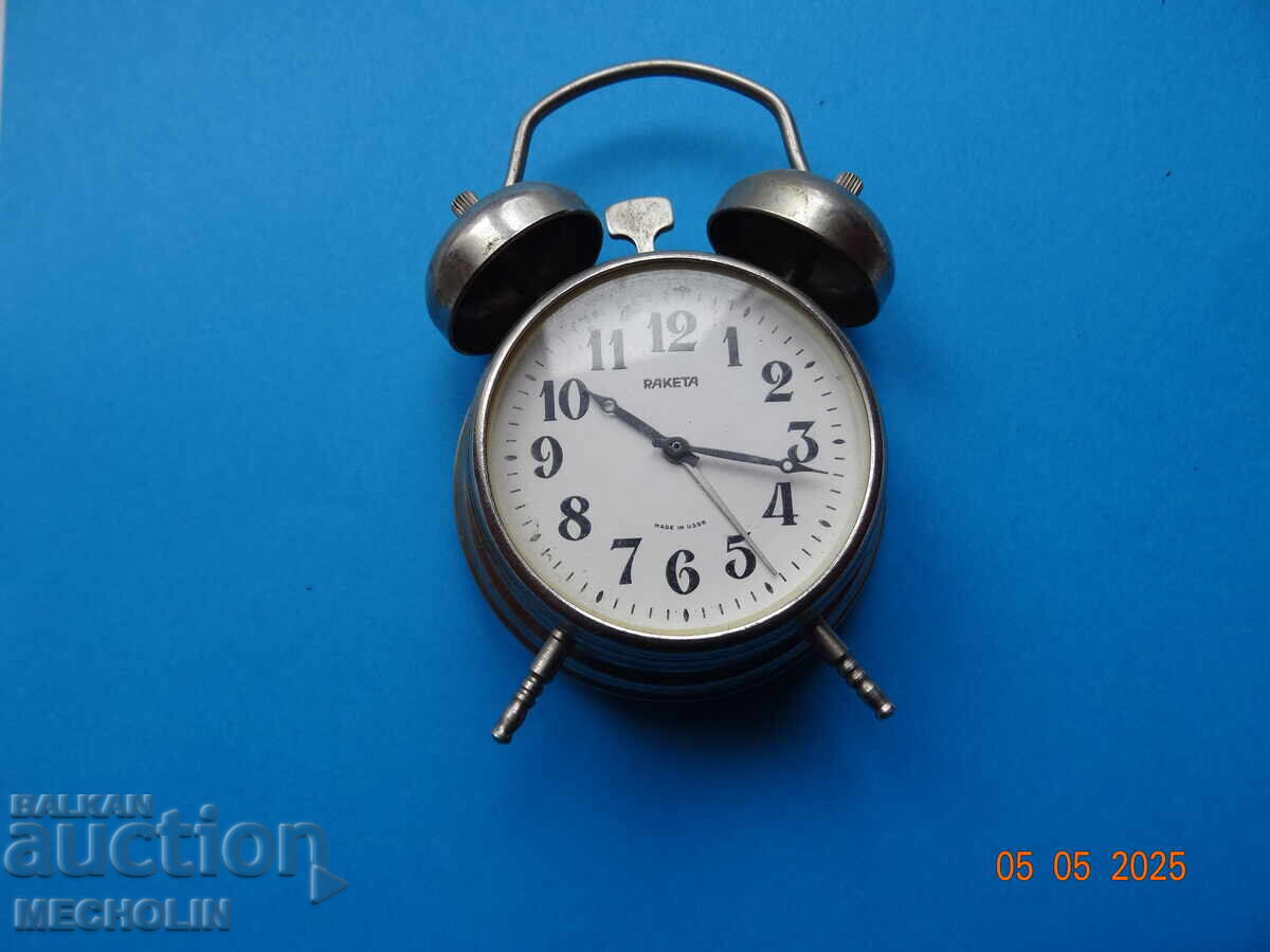 КОЛЕКЦИОНЕРСКИ НАСТОЛЕН МИНИ БУДИЛНИК РАКЕТА РУСКИ КОЛЕКЦИОНЕРСКИ НАСТОЛЕН МИНИ БУДИЛНИК РАКЕТА РУСКИ