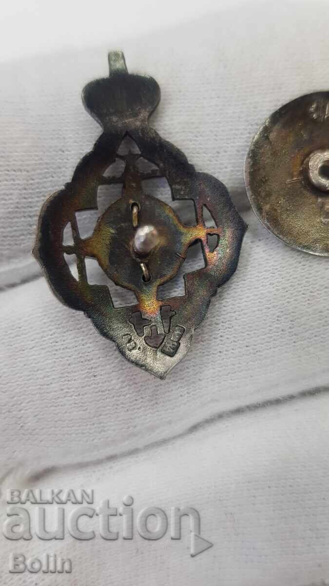 Σπάνιο ρωσικό τσαρικό παράσημο - Υποψήφιος Θεολογίας ασήμι 84 πρ - 6