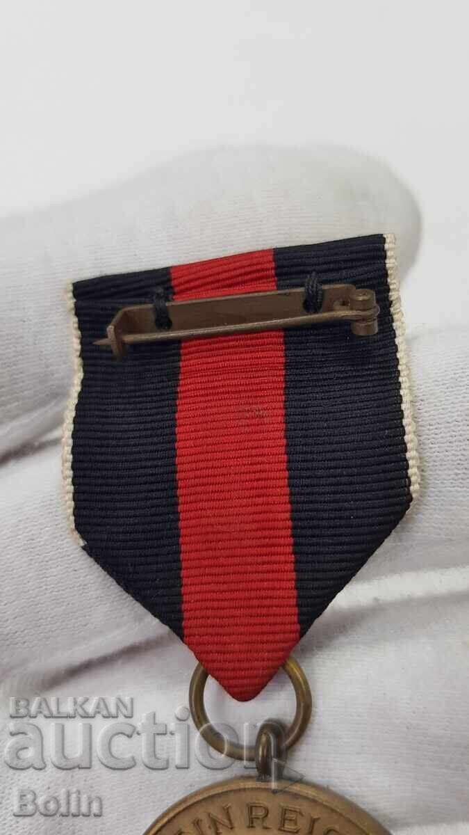 Συλλεκτικό χάλκινο μετάλλιο Τρίτου Ράιχ - Γερμανία 1938 - 6