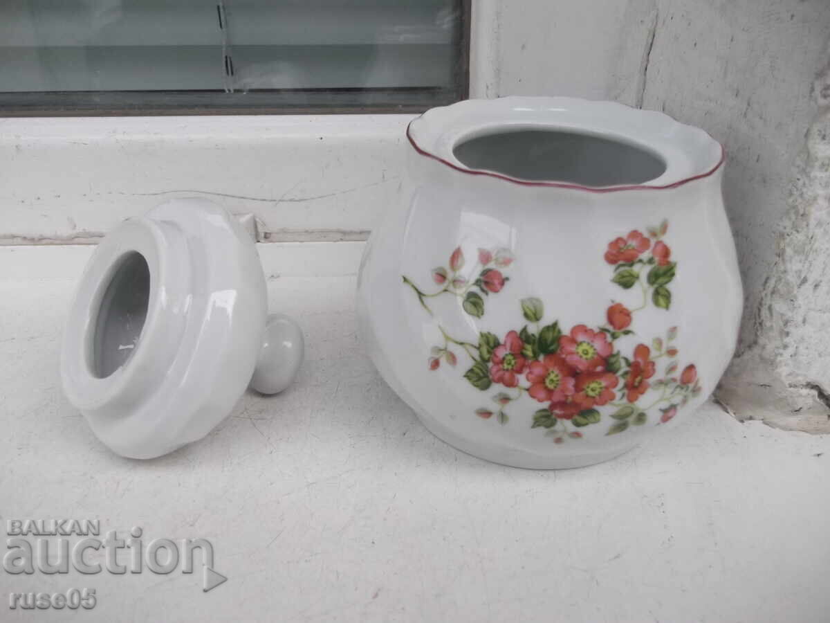 Bulgarian porcelain sugar bowl from the socialist era - 6