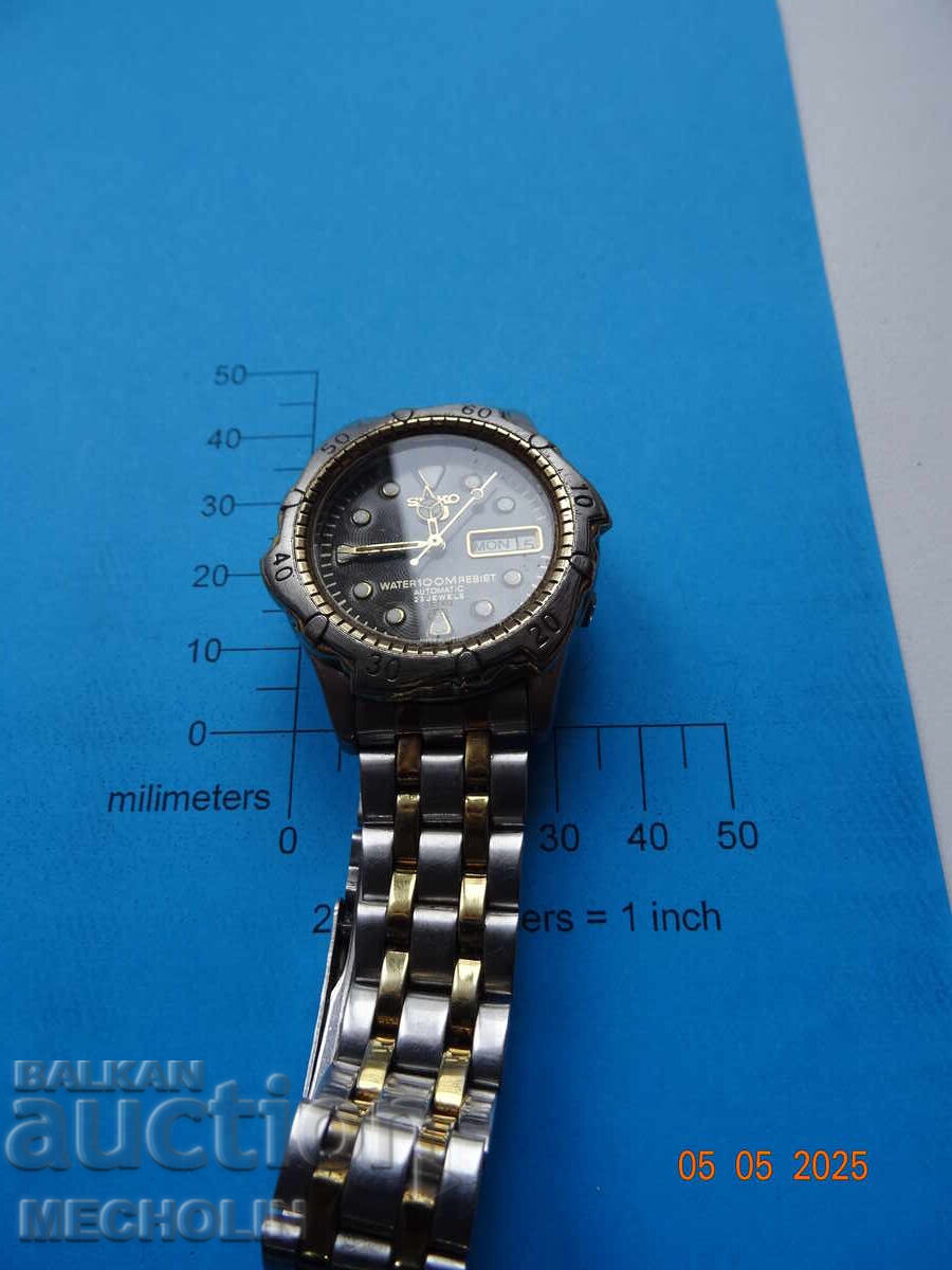 Auction  Japanese Watch SEIKO 5 7S36A AUTOMATIC 21 Jewels