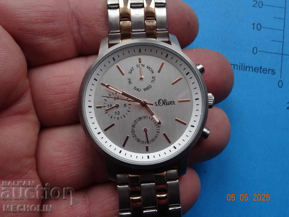 S. Oliver Quartz Chronograph Watch