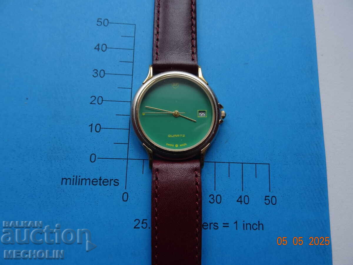 QUARTZ WATCH SWISS MADE RONDA HARLEY 5 ATM with price 50.00 BGN | € 25.56