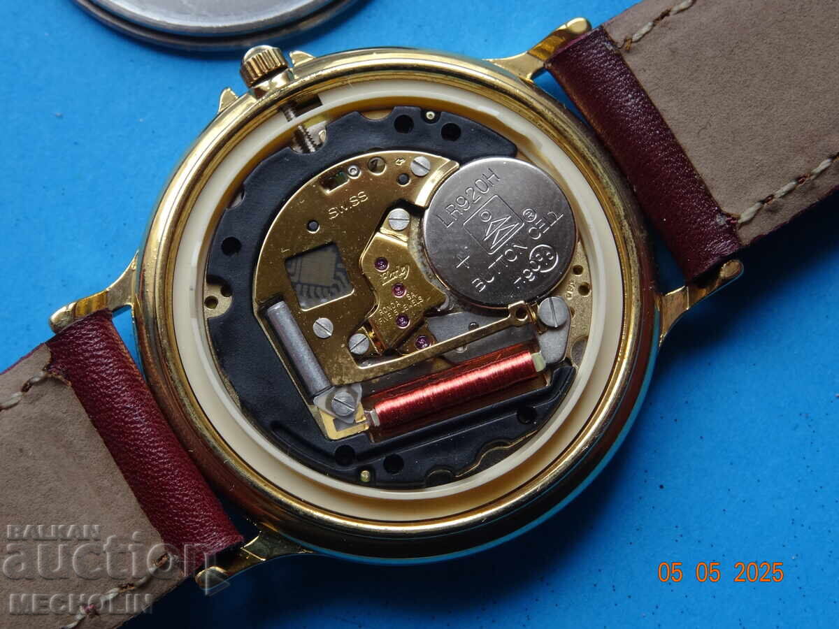 QUARTZ WATCH SWISS MADE RONDA HARLEY 5 ATM - 6