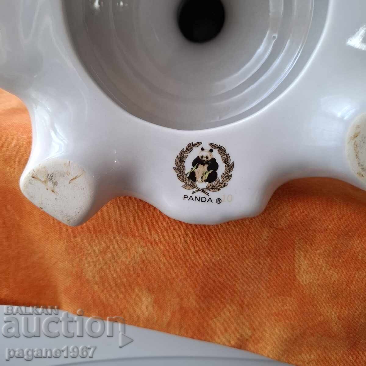 Două sfeșnice din porțelan cu decorație de fructe - 5 Două sfeșnice din porțelan cu decorație de fructe - 5