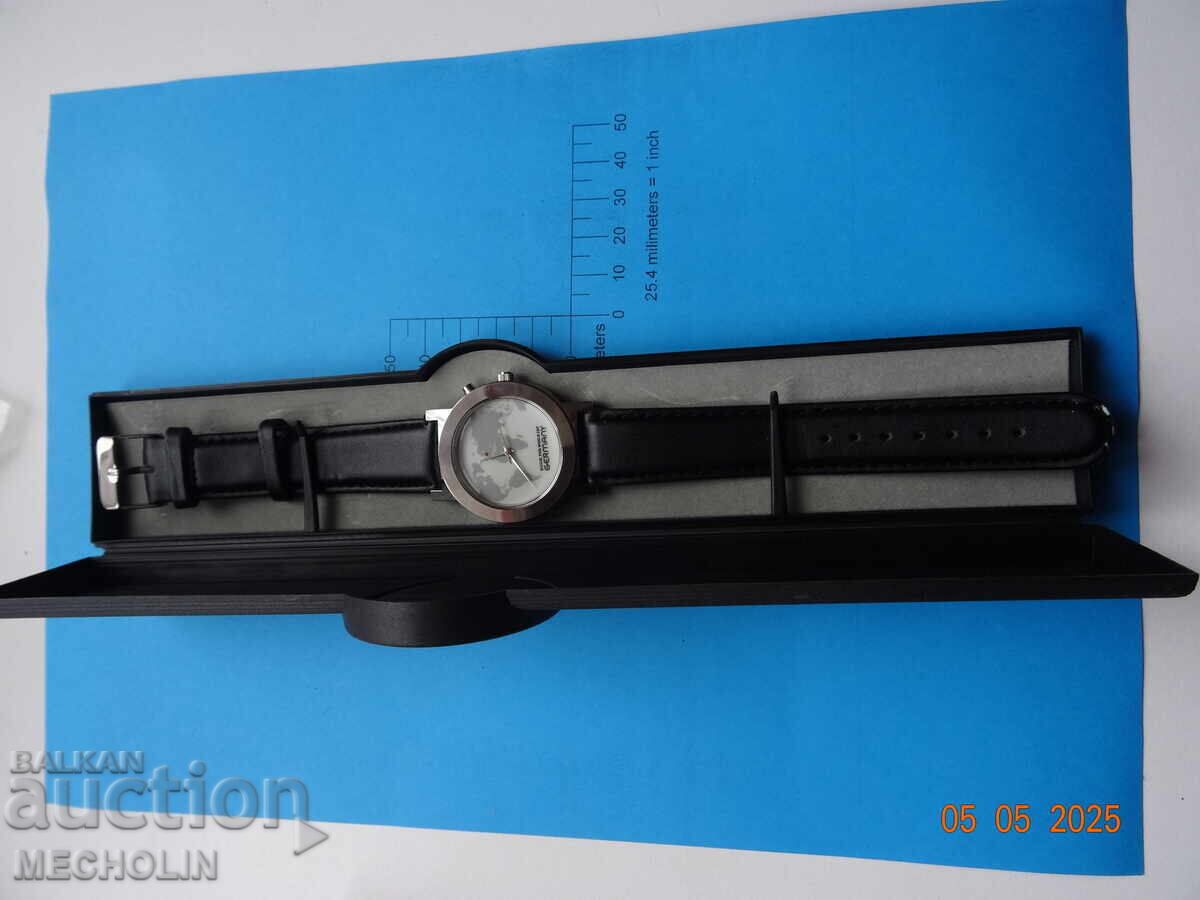 Auction  WATCH QUARTZ FIFA WORLD CUP 2006 GERMANY FOOTBALL PLAYER