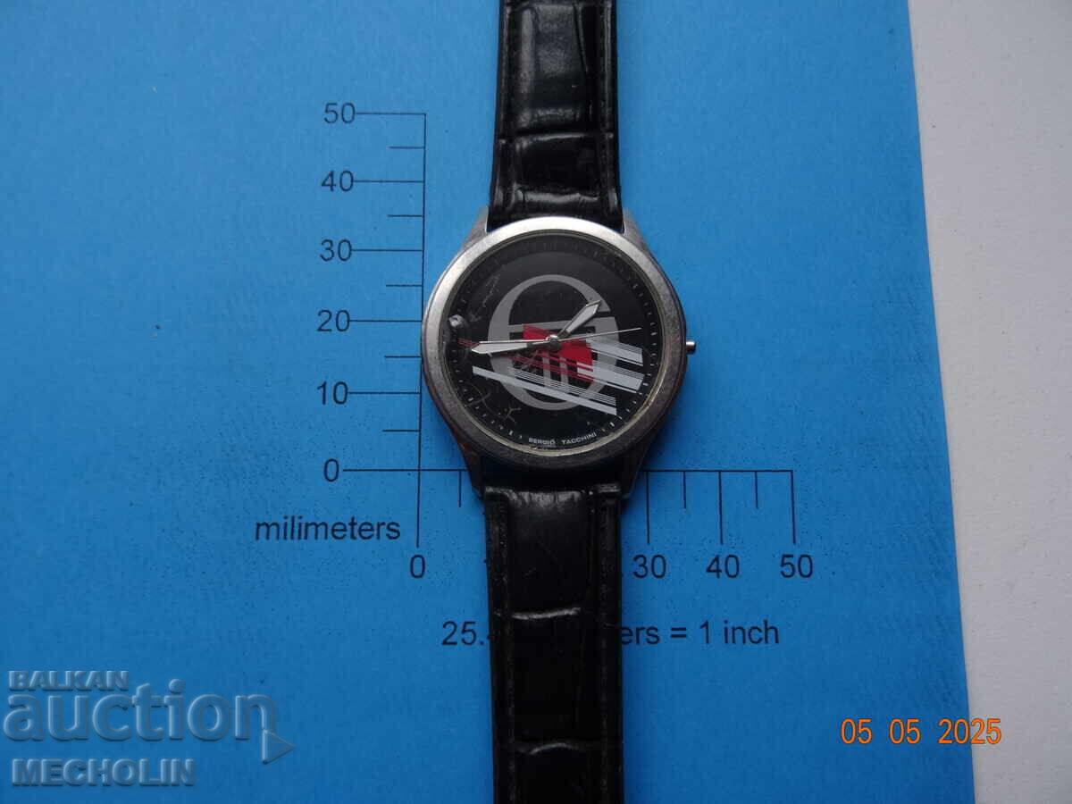 SERGIO TACCHINI QUARTZ WATCH with price 15.00 BGN | € 7.67 SERGIO TACCHINI QUARTZ WATCH with price 15.00 BGN | € 7.67