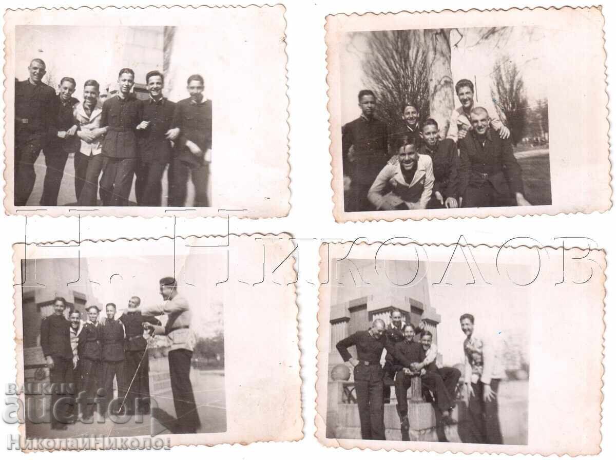 1943 ЛОТ 8х МАЛКИ СТАРИ СНИМКИ СОФИЯ ЦЪРКВА СВ. НИКОЛА Д883 - 5
