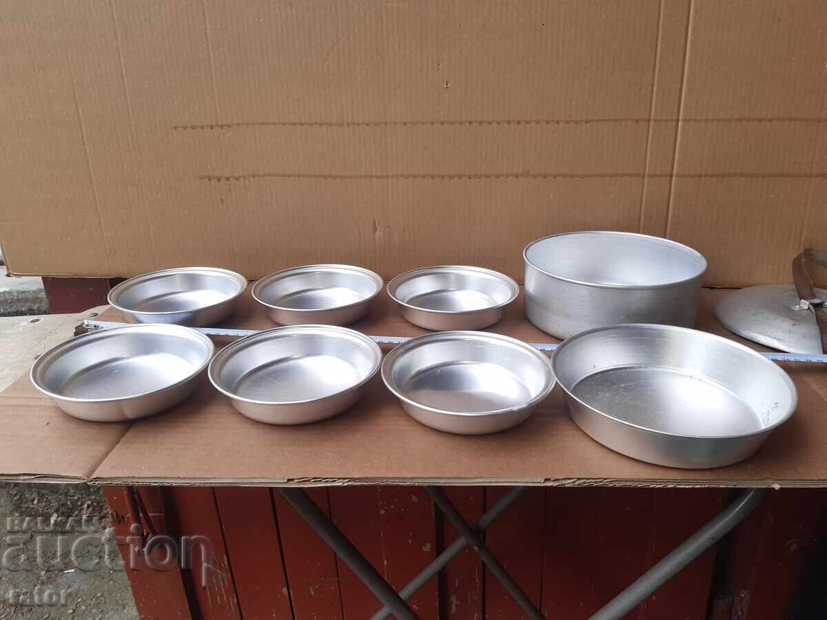 Παράδοση Σετ Τουρισμού για Φαγητό Σοβιετικής Ένωσης - Σκεύη 9 τεμαχίων