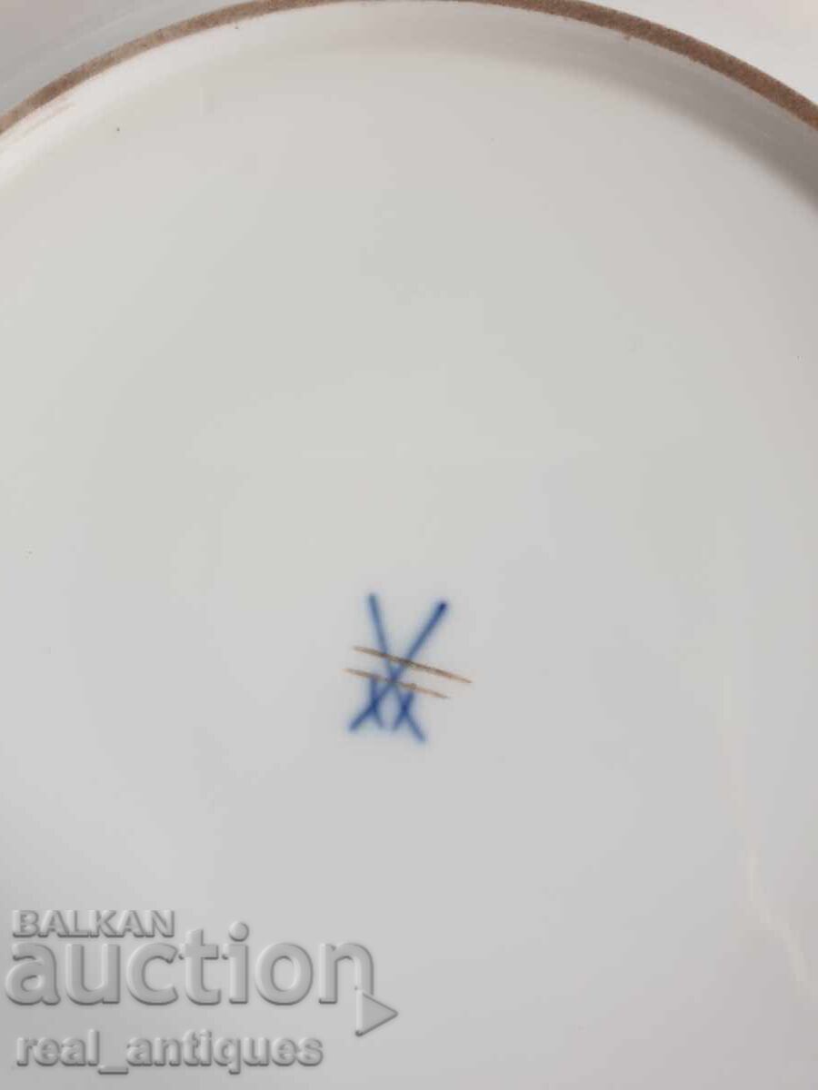 Meissen Porcelain Plates - 6 Meissen Porcelain Plates - 6