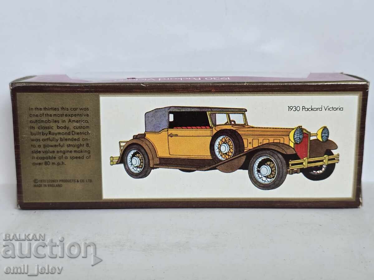 MATCHBOX YESTERYEAR Y-15/2 1930 Packard Victoria - 6