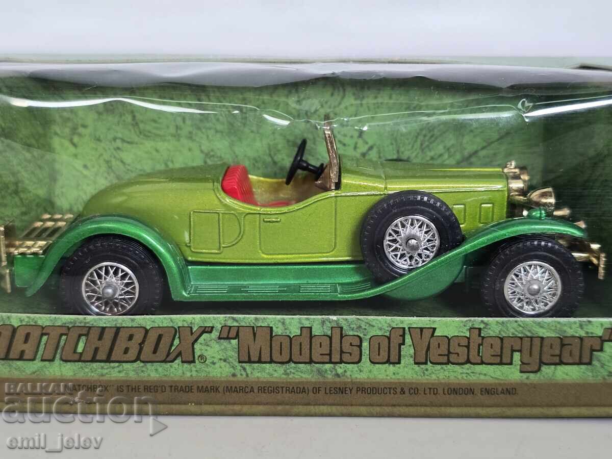 MATCHBOX YESTERYEAR Y-14/3 1931 Stutz Bearcat with price 15.00 BGN | € 7.67