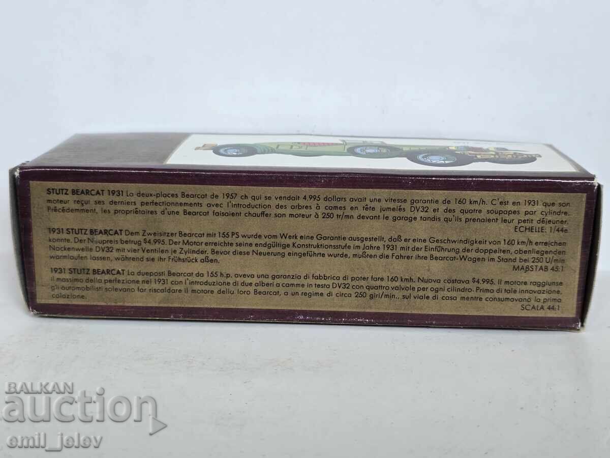 MATCHBOX YESTERYEAR Y-14/3 1931 Stutz Bearcat - 7