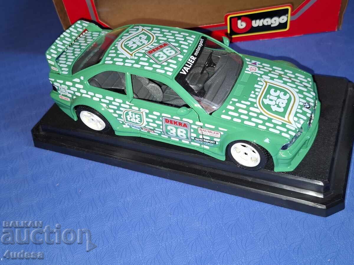 Auction Made in Italy Burago BMW M3 1:24 from 1993 Auction Made in Italy Burago BMW M3 1:24 from 1993