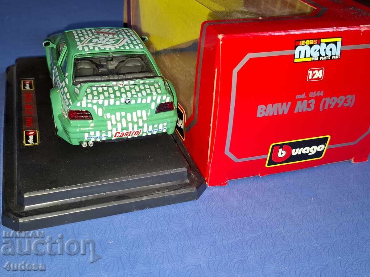 Made in Italy Burago BMW M3 1:24 from 1993 - 5 Made in Italy Burago BMW M3 1:24 from 1993 - 5