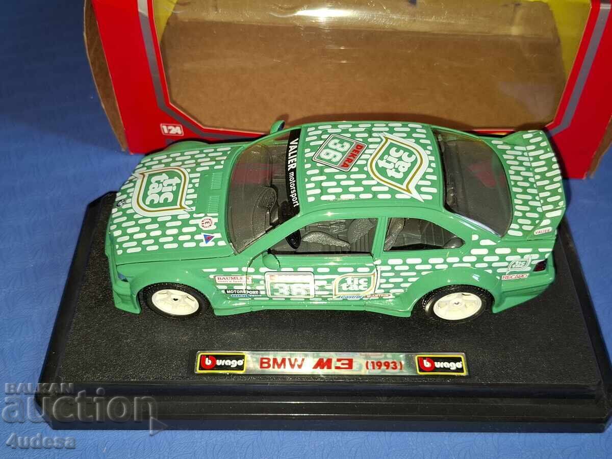 Made in Italy Burago BMW M3 1:24 from 1993 Made in Italy Burago BMW M3 1:24 from 1993