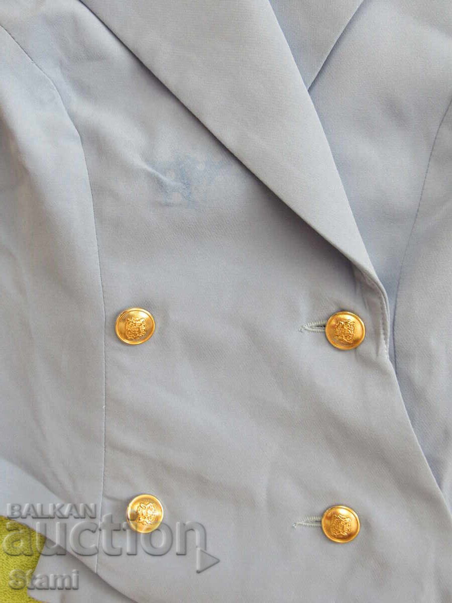 Дамски елек в млечно син цвят размер 38/М, нов - 5