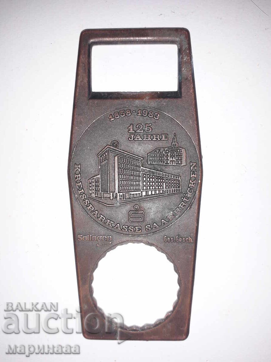 "SOLINGEN. G. GESCH" Bottle Opener
