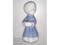 FIGURE. CANDLEHOLDER. PORCELAIN