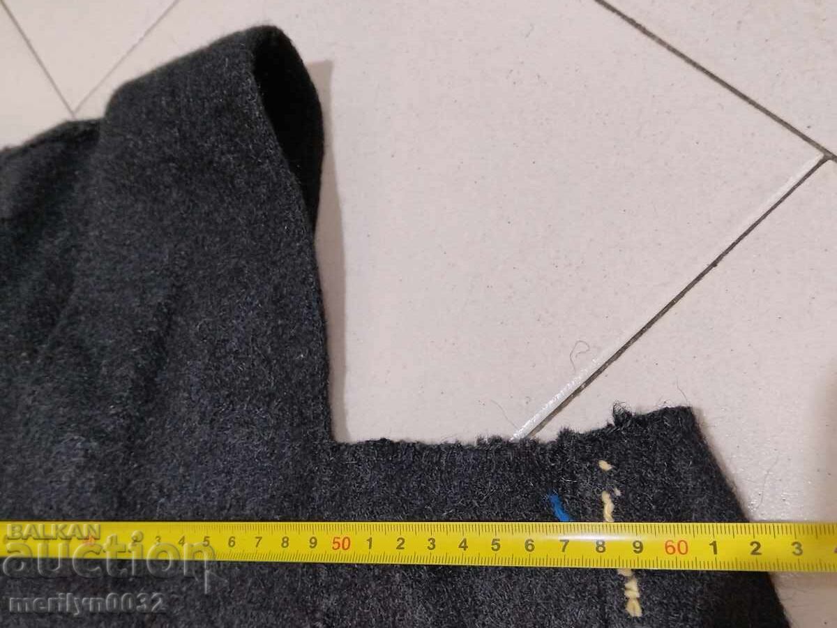 Delivery of Old black silk dress/traditional garment