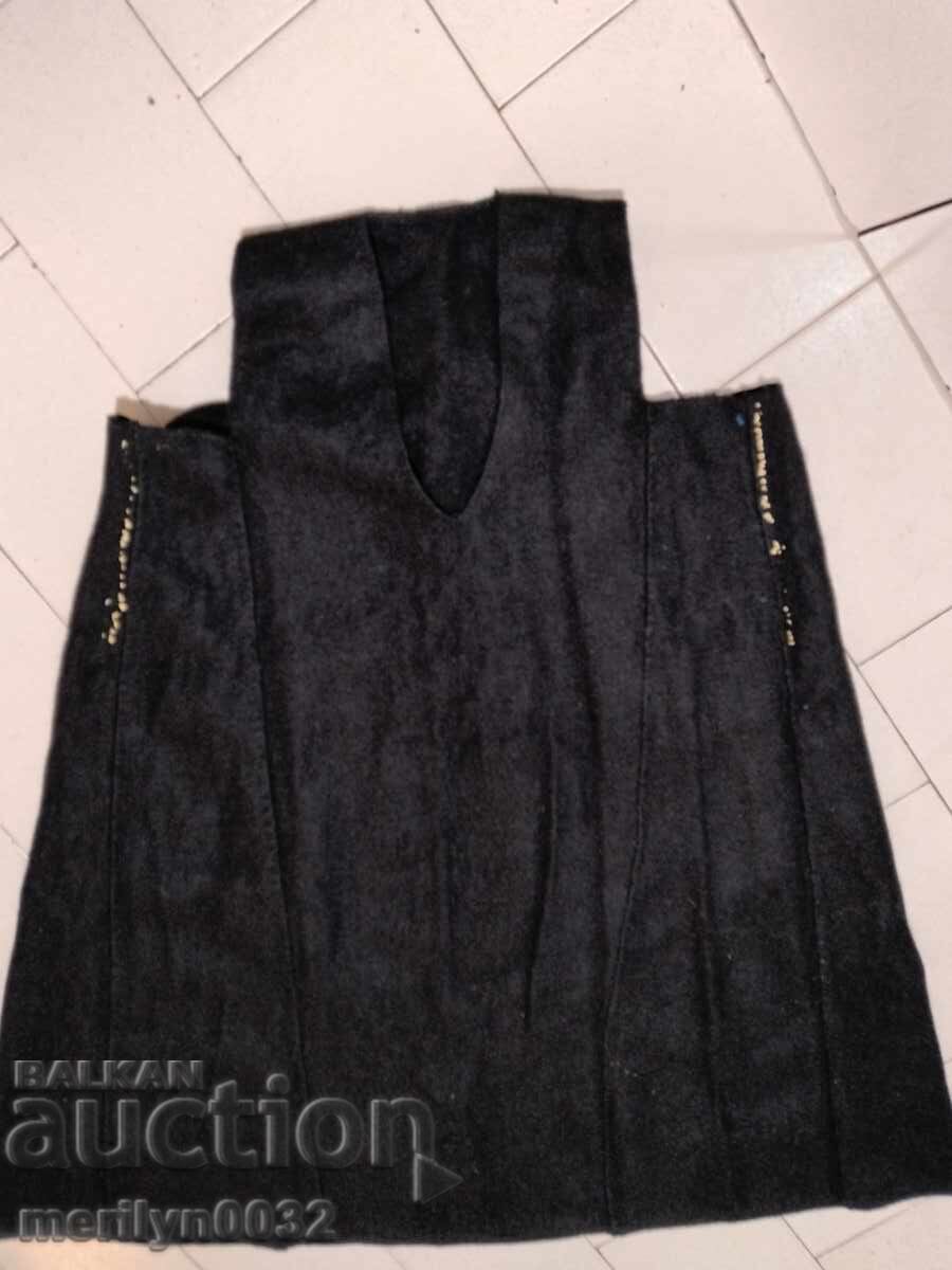 Old black silk dress/traditional garment