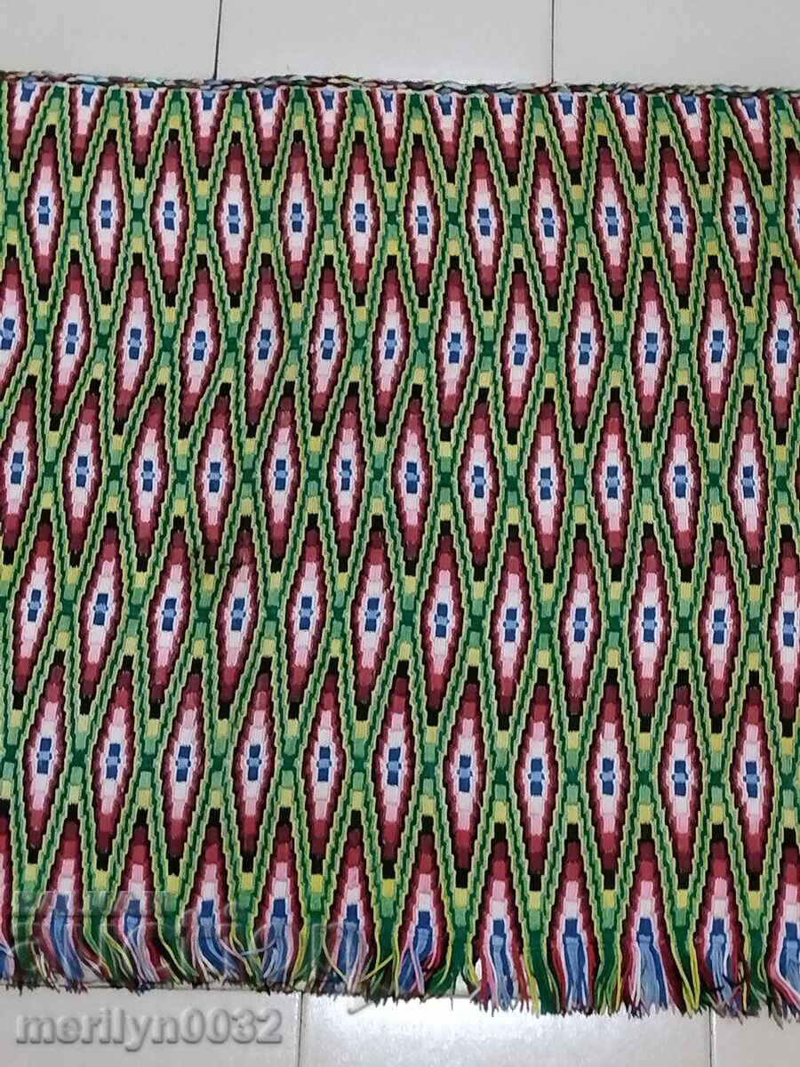 Δημοπρασία Παλιό χειροποίητο υφαντό χαλί τοίχου 146/82 εκ. χαλί μοκέτα