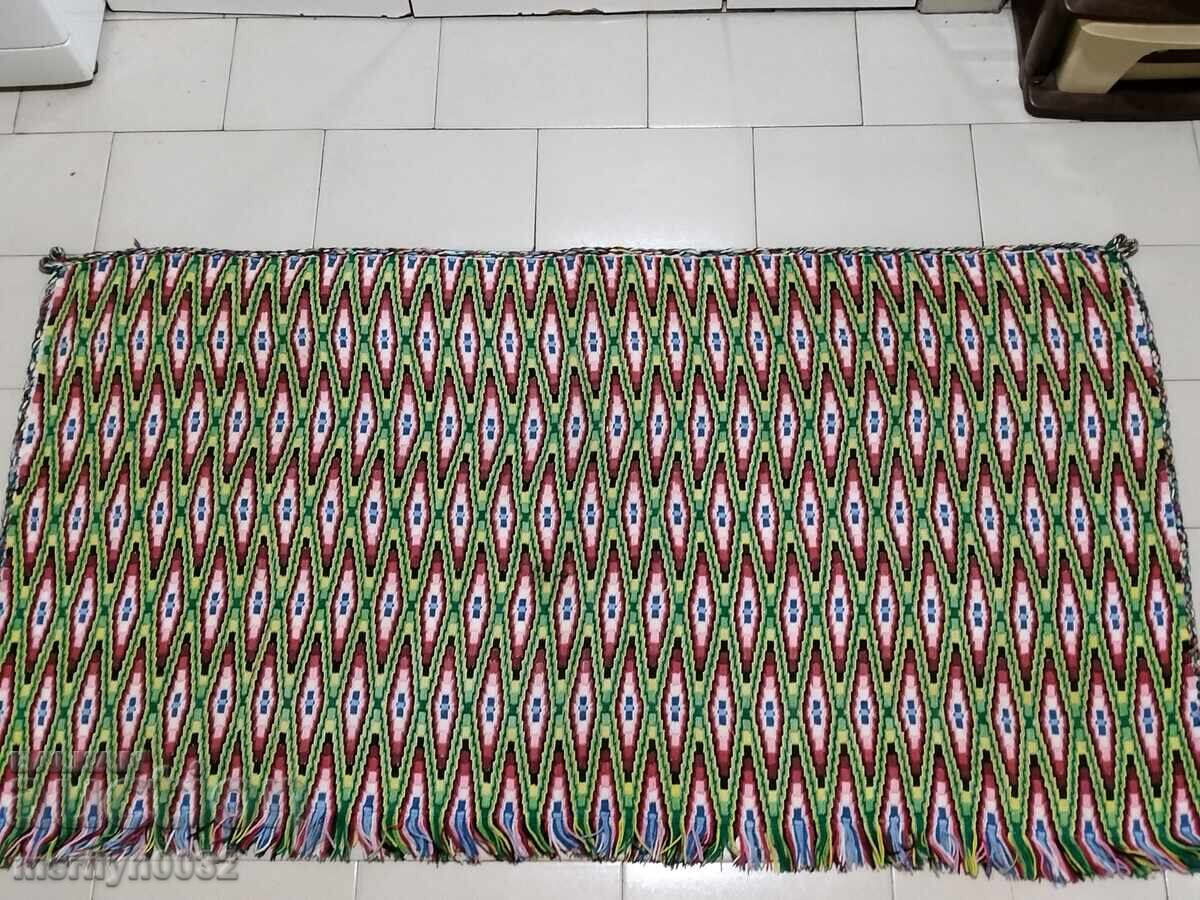 Παλιό χειροποίητο υφαντό χαλί τοίχου 146/82 εκ. χαλί μοκέτα