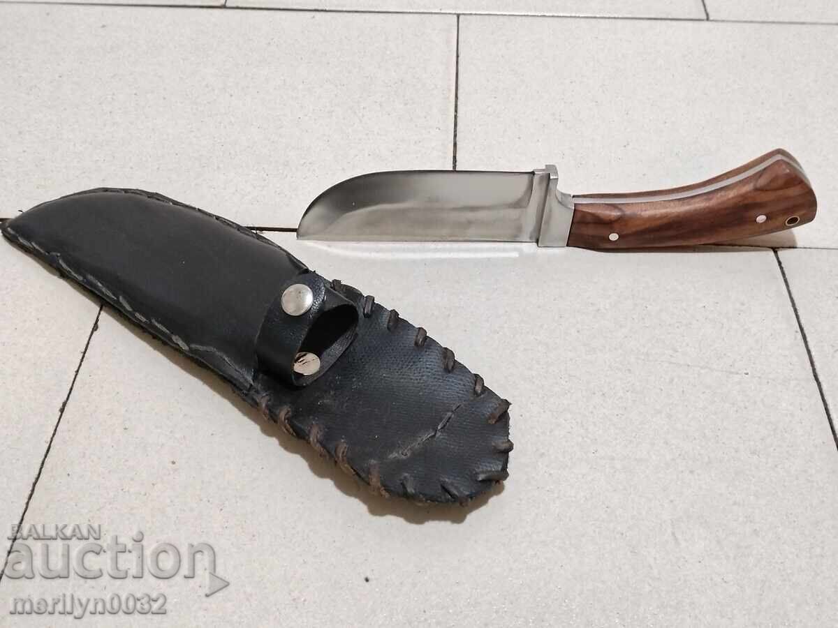 Hunting knife with sheath for skinning - 5