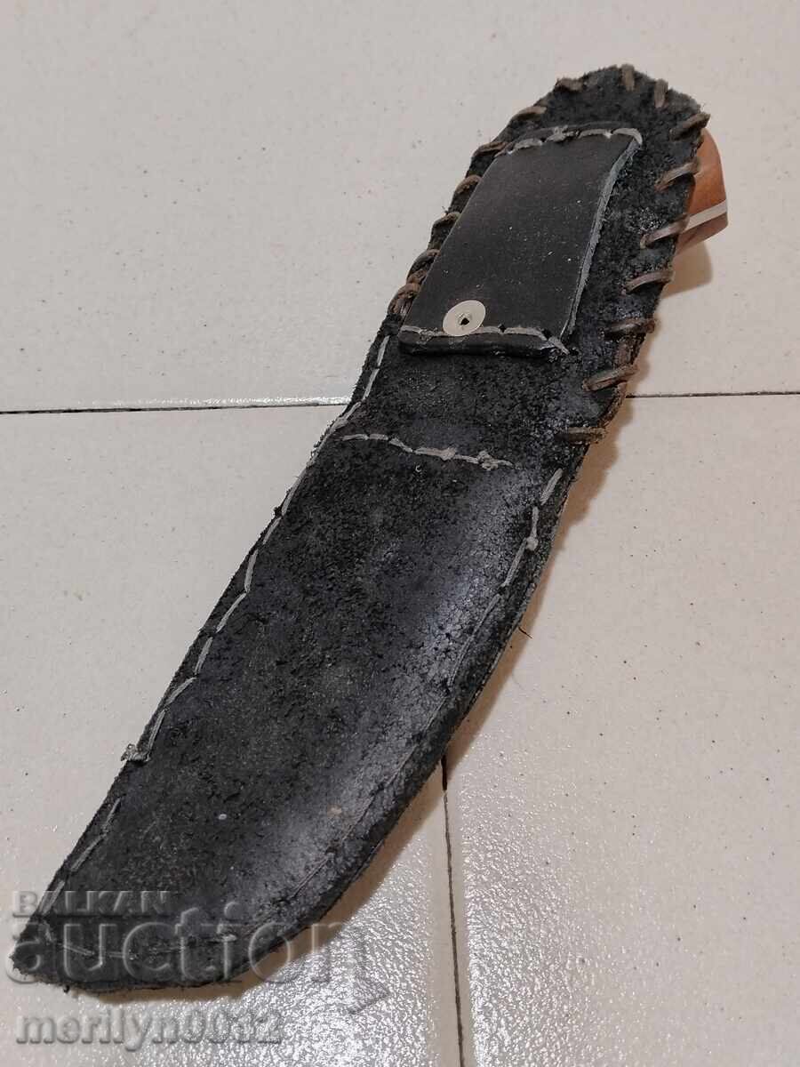Hunting knife with sheath for skinning - 6