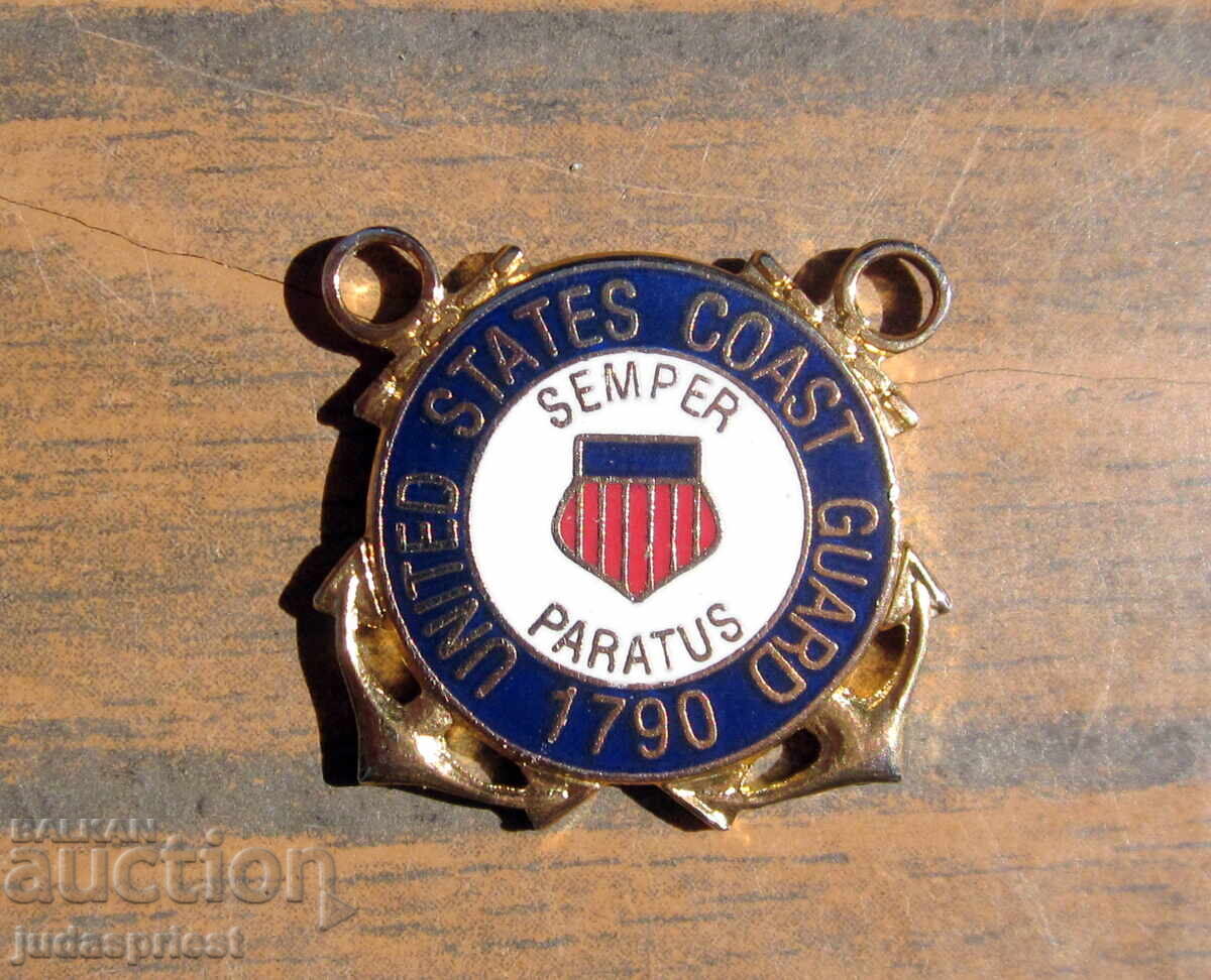 Delivery of Sea badge, sea sign, US Coast Guard Delivery of Sea badge, sea sign, US Coast Guard