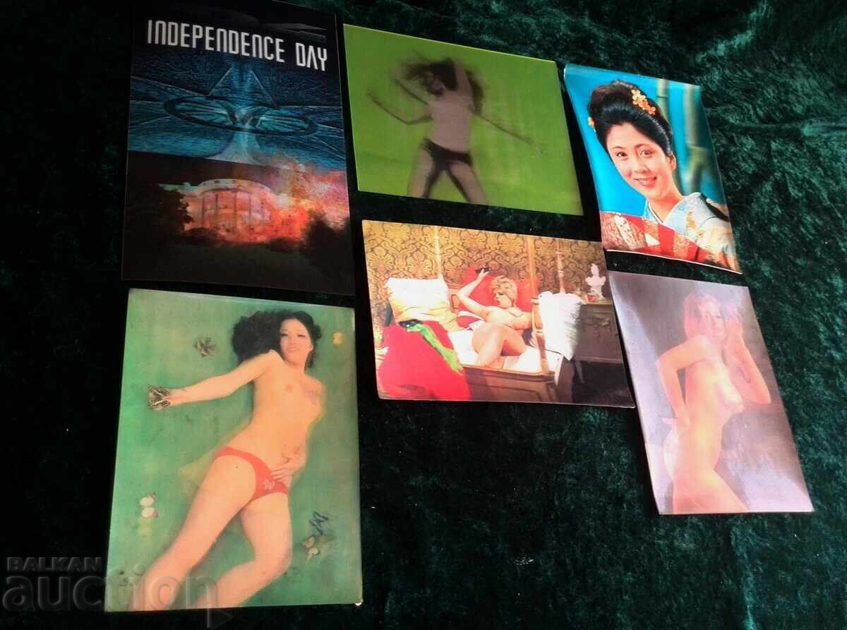 Παράδοση 3D Στερεοσκοπικές Κάρτες - συλλεκτικές, 1970