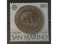 San Marino 1976 Europe CEPT Buildings MNH