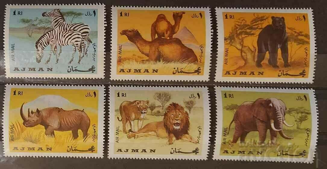 Ajman 1969 Πανίδα MNH