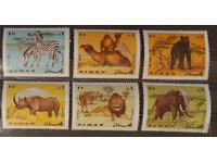Ajman 1969 Πανίδα MNH