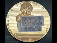 Monedă bancnotă de 100 de franci Elveția