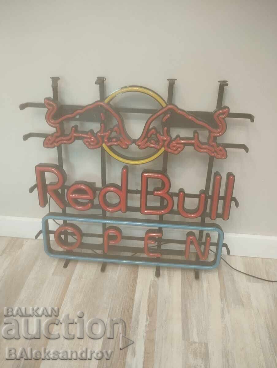 Livrarea Reclamă luminoasă RED BUL Livrarea Reclamă luminoasă RED BUL