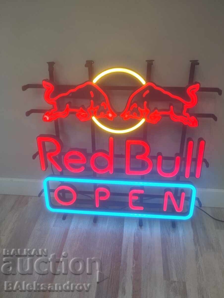 Reclamă luminoasă RED BUL Reclamă luminoasă RED BUL