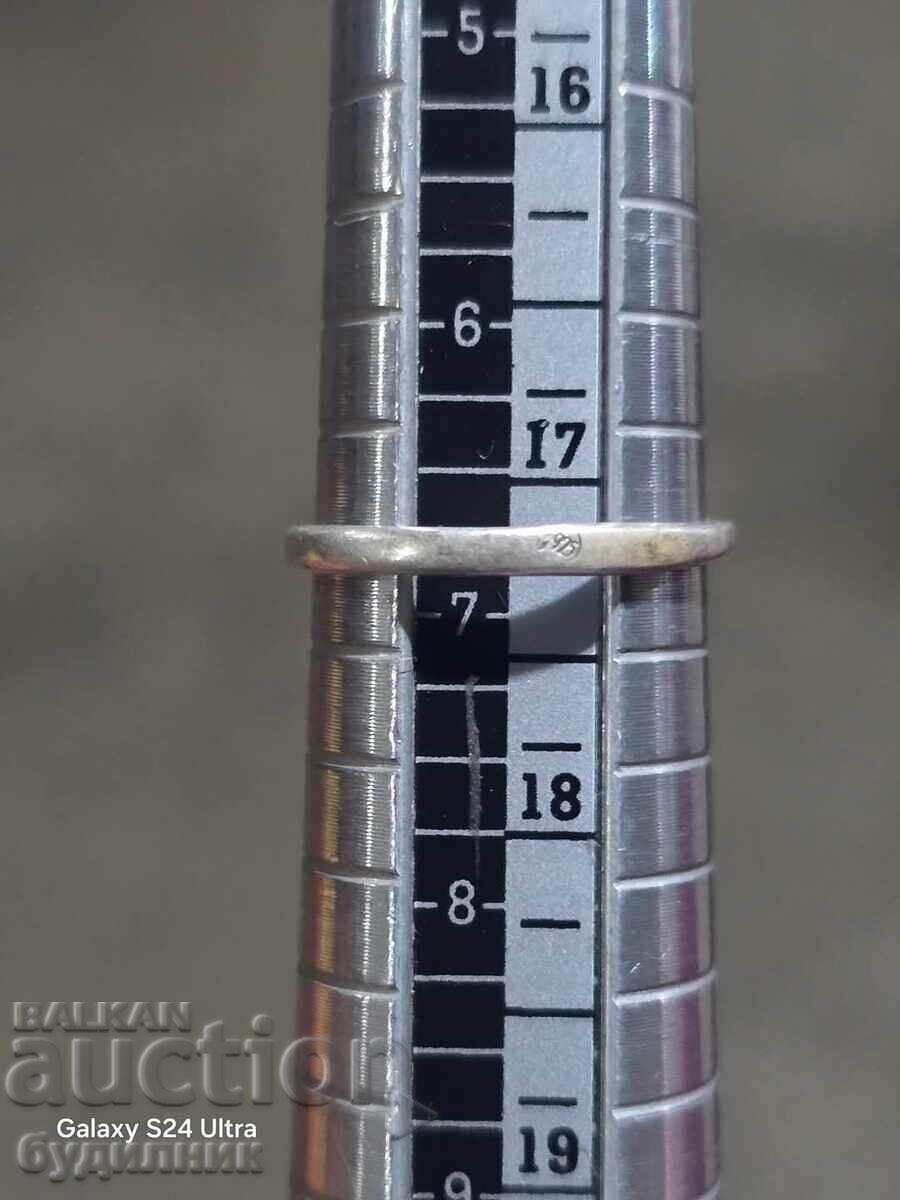 Сребърен пръстен. 17,3мм. Пускам над 100 Аукциона. Разгледай - 5 Сребърен пръстен. 17,3мм. Пускам над 100 Аукциона. Разгледай - 5