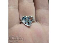 Silver ring. 17.3mm. I'm listing over 100 Auctions. Take a look