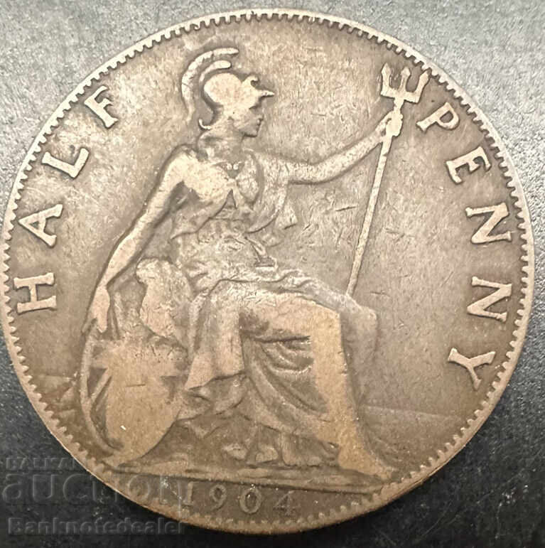 England Great Britain 1/2 Penny 1904