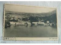 Παλιά καρτ ποστάλ - ταχυδρομημένη, λίμνη Μπλεντ, Σλοβενία προς Σόφια