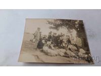 Fotografie Mesembria Bărbați femei și copii 1910