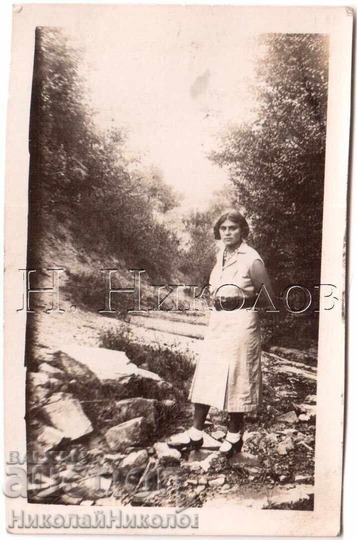 1932 FOTOGRAFIE MICĂ VECHE FELICITARE DIN DRYANOVO D930 1932 FOTOGRAFIE MICĂ VECHE FELICITARE DIN DRYANOVO D930