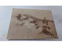 Photo Mesembria Men and women on the beach