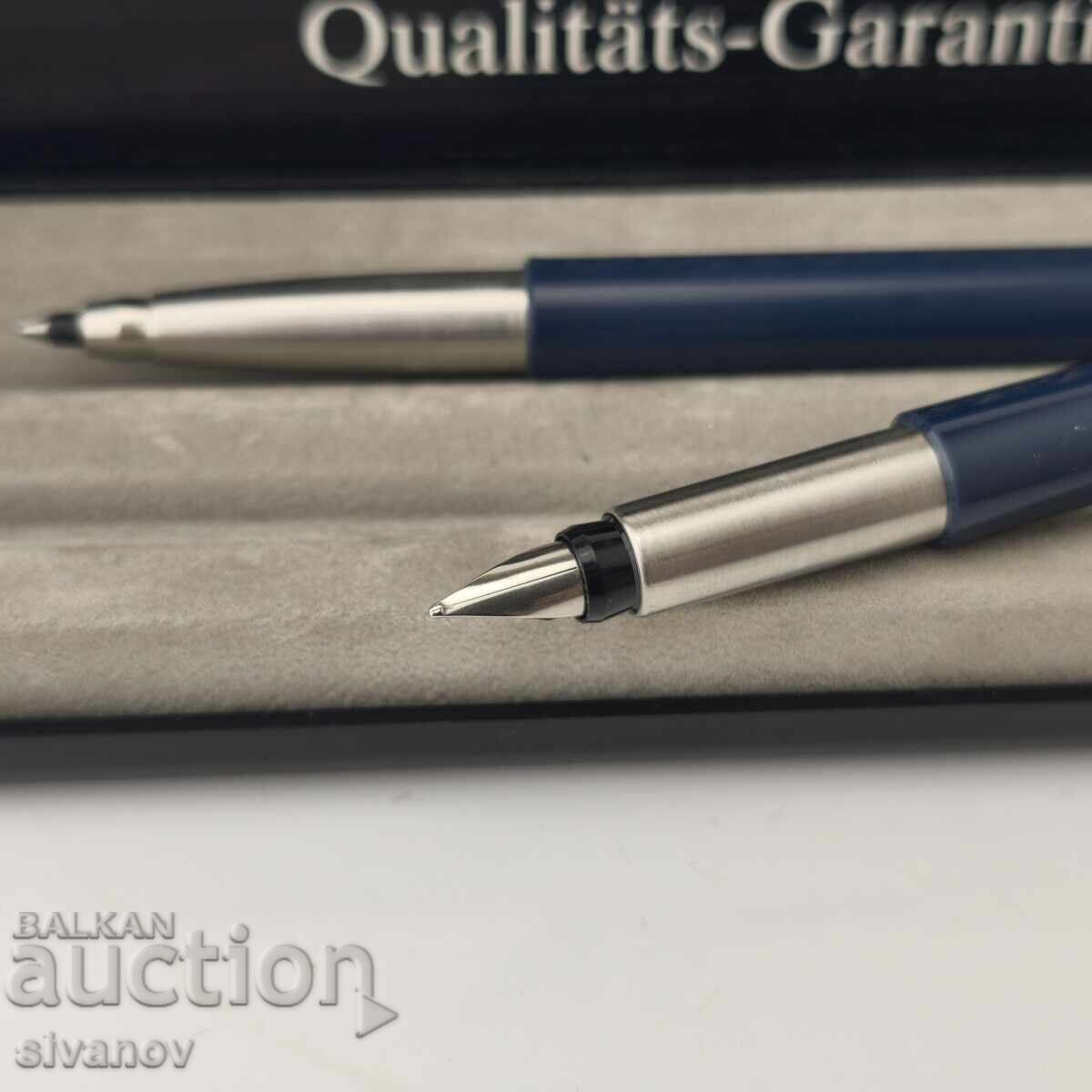 Аукцион Стара сет писалка и химикалка Паркер Parker Vector #5866